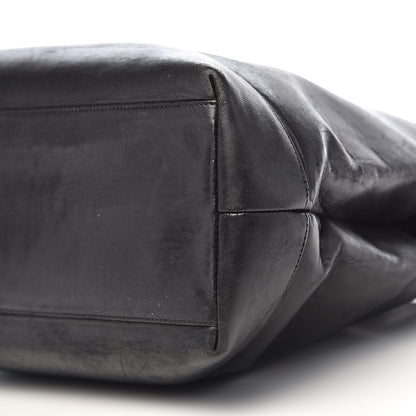 Chanel Lambskin CC Shoulder Bag Black 16 of 20