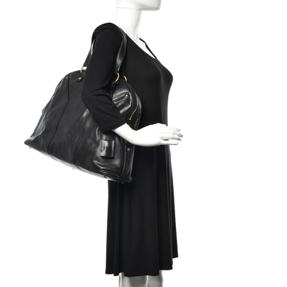 Saint Laurent Calfskin Oversized Muse Black 2 of 14