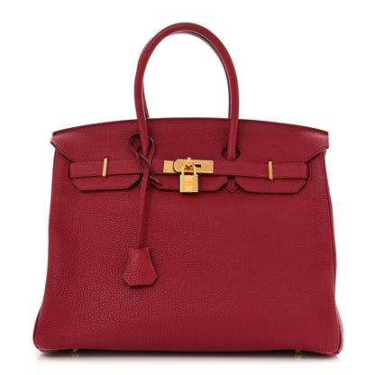 Hermes Togo Birkin 35 Rubis 1 of 13