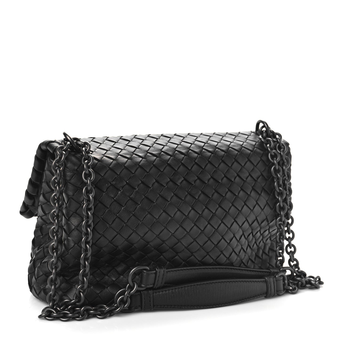 Nappa Intrecciato Small Tower Olimpia Bag Black