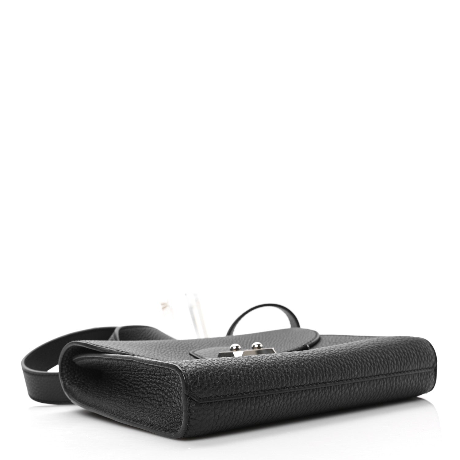 Hermes Togo Sac A Depeches 21 Messenger Bag Black 4 of 8