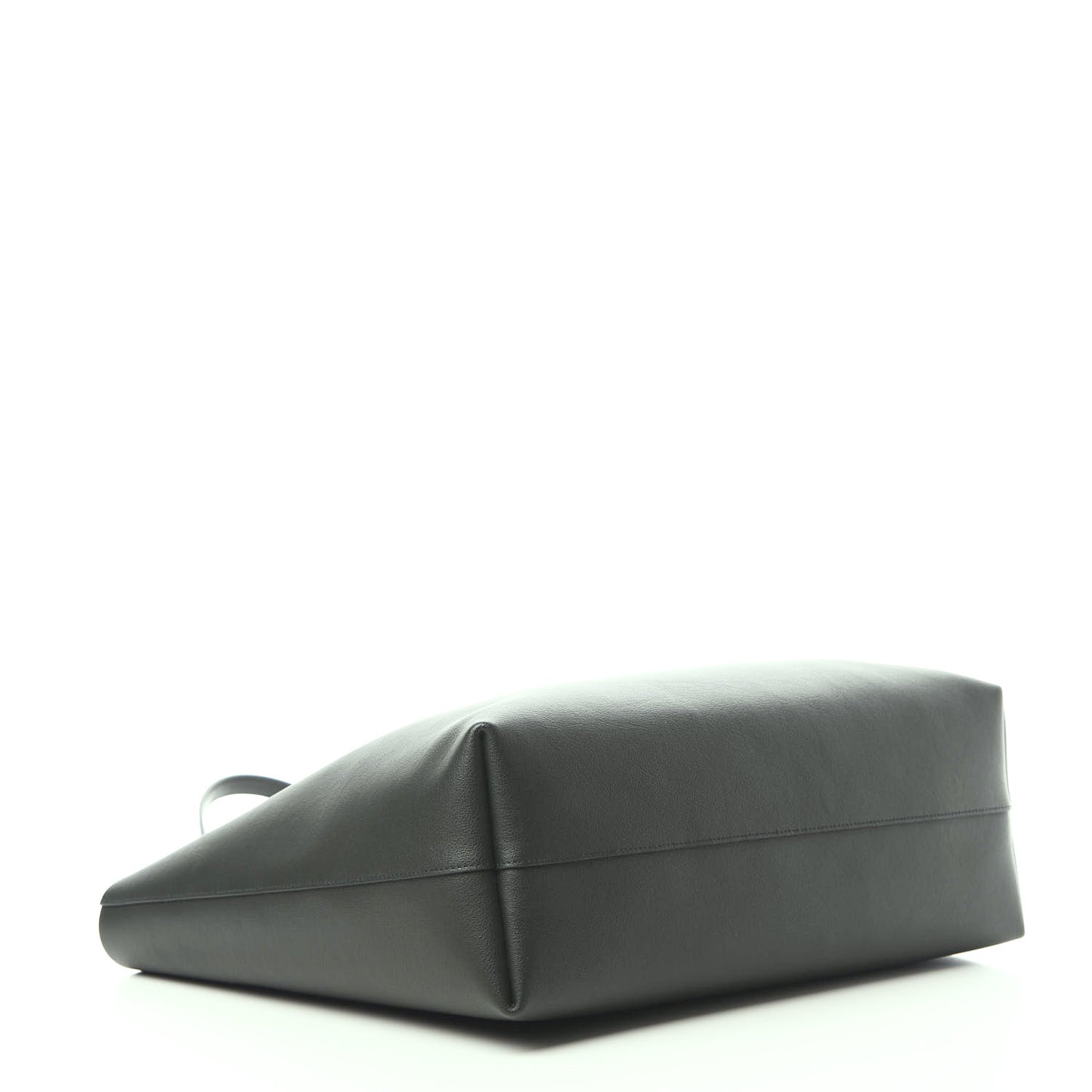 Calfskin Large Shopping Tote Dark Green