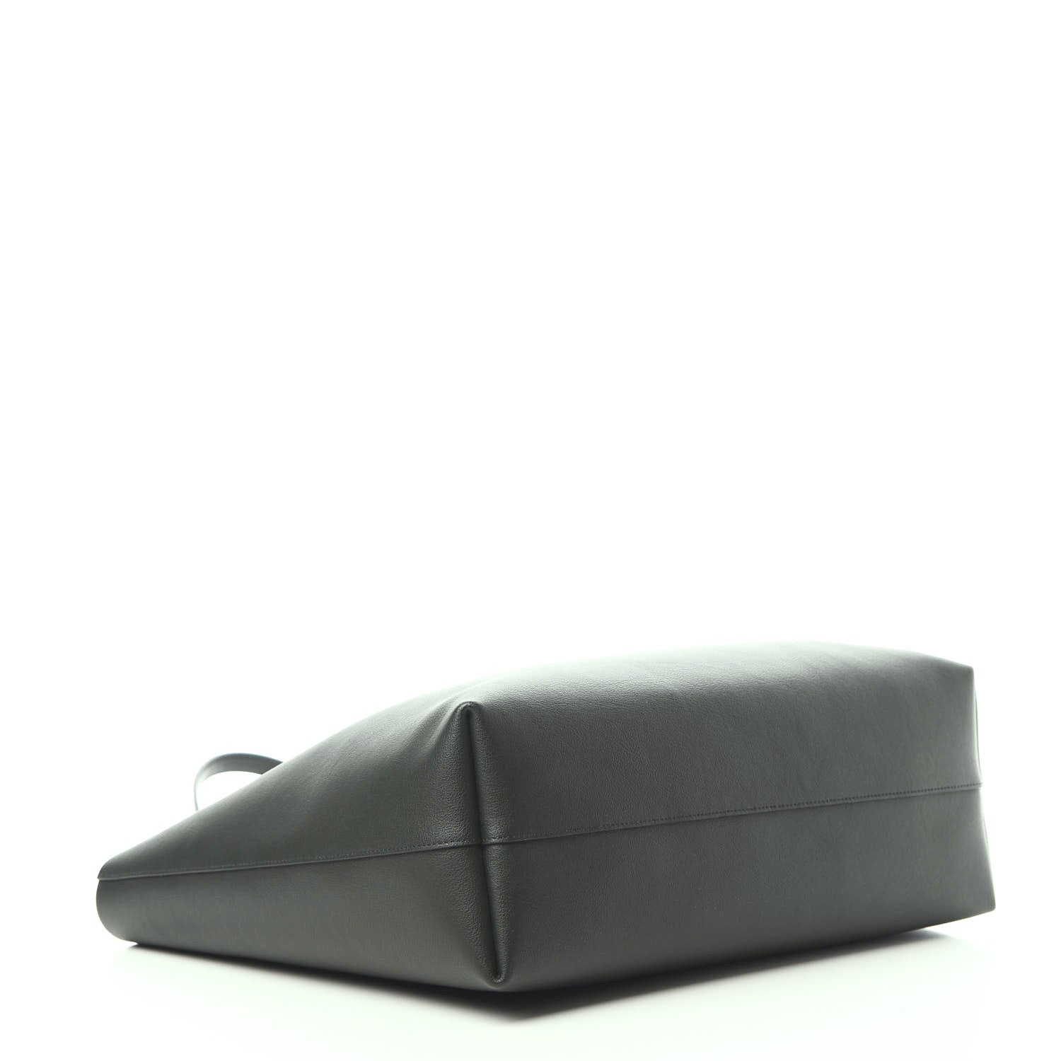 Saint Laurent Calfskin Large Shopping Tote Dark Green 5 of 11