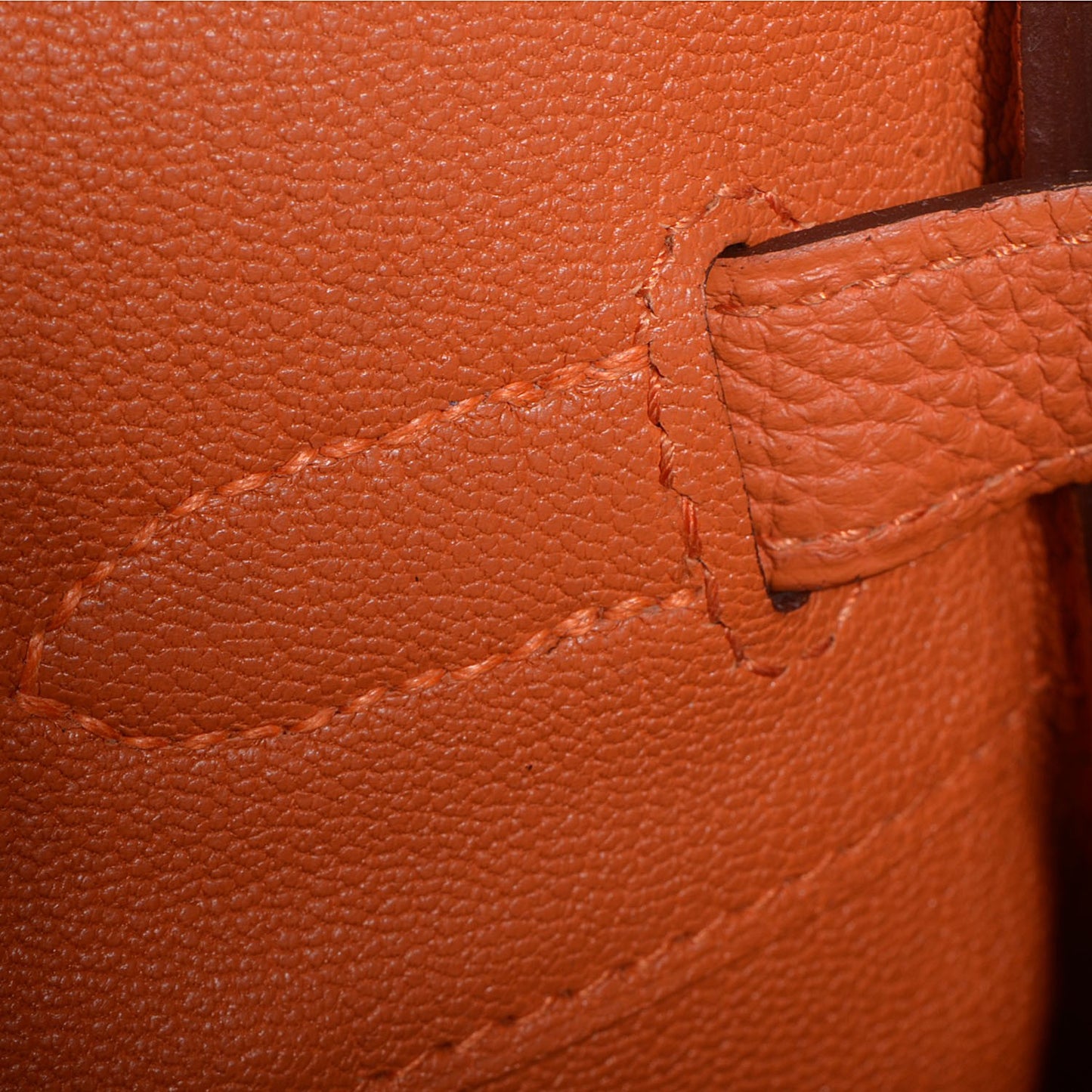 Togo Birkin 35 Orange
