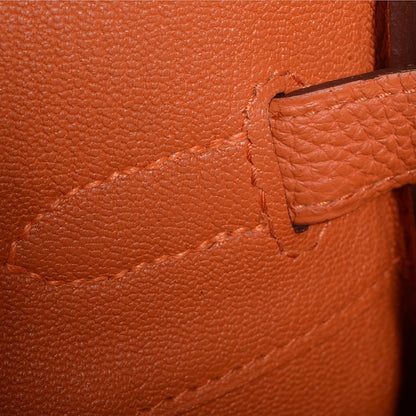 Hermes Togo Birkin 35 Orange 9 of 22