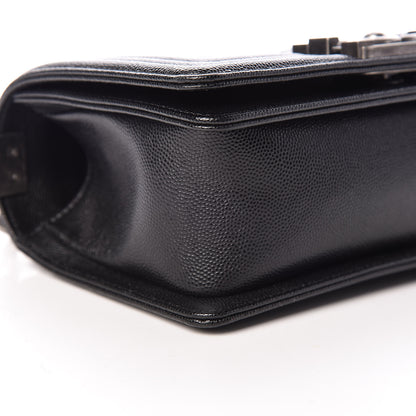 Chanel Caviar Quilted Small Boy Flap Black 8 of 11