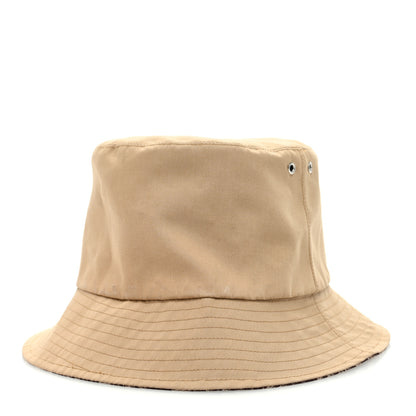 Christian Dior Oblique Reversible Teddy-D Brim Bucket Hat 57 Beige 7 of 12