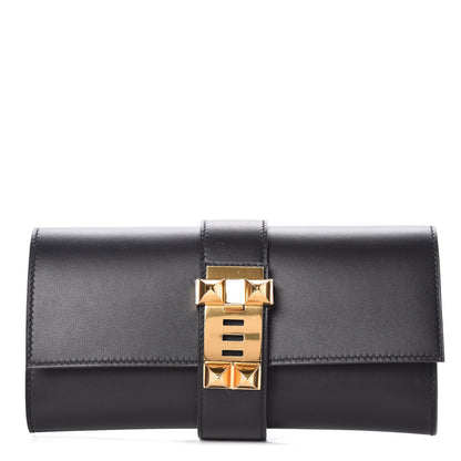 Hermes Swift Medor 23 Clutch Black 1 of 10
