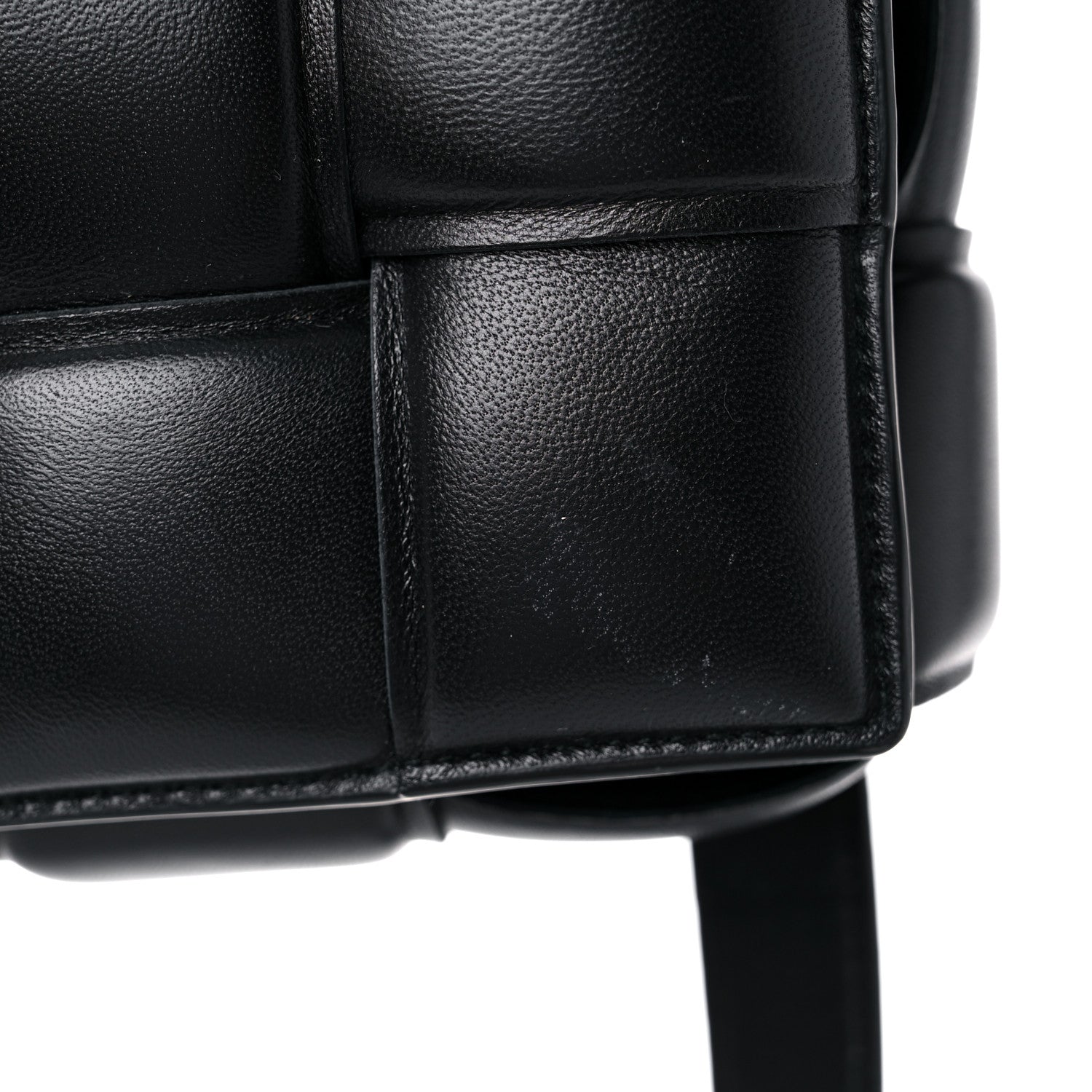 Bottega Veneta Nappa Maxi Intreccio Padded Cassette Crossbody Bag Black 13 of 14