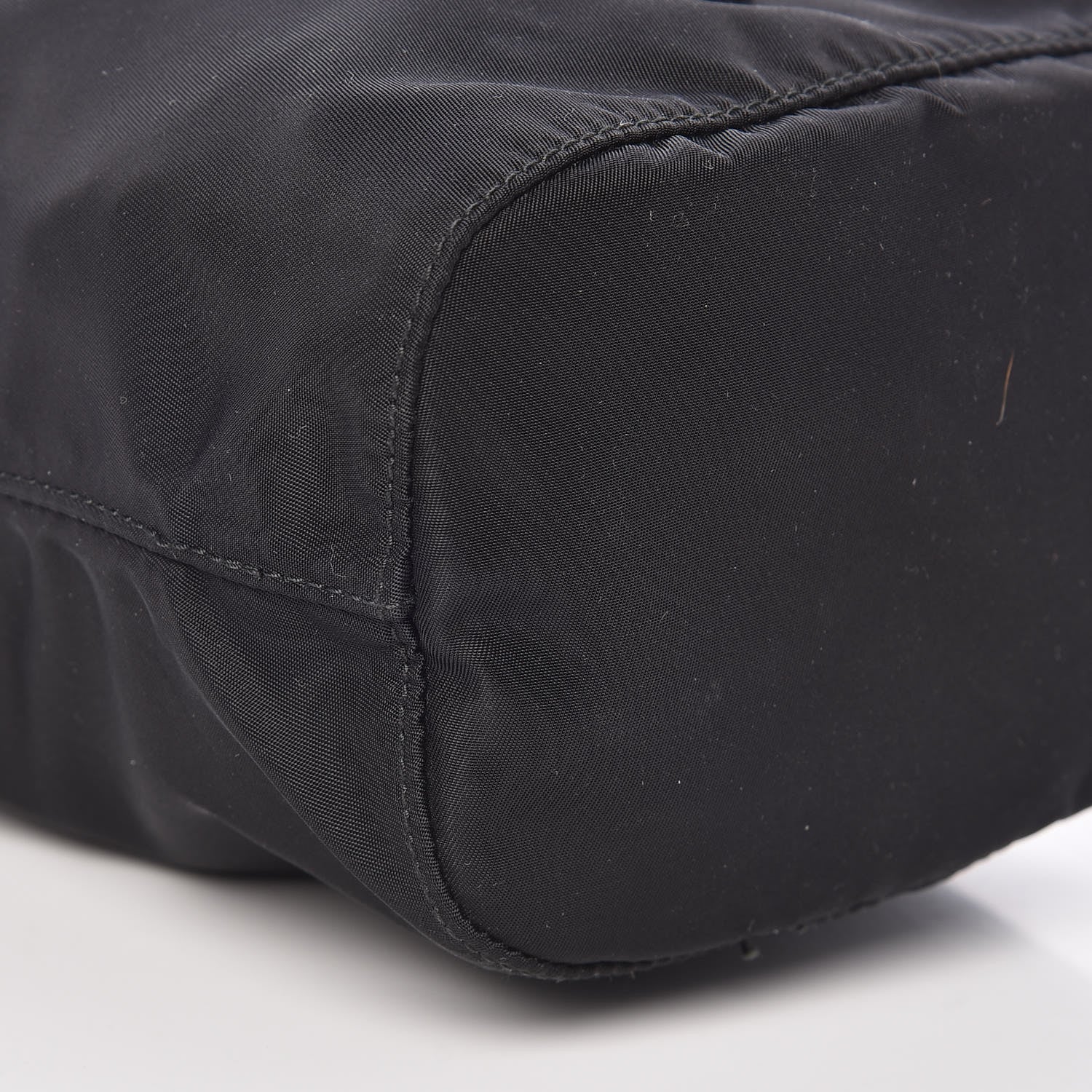 Prada Nylon Vela Drawstring Pouch Black 9 of 11