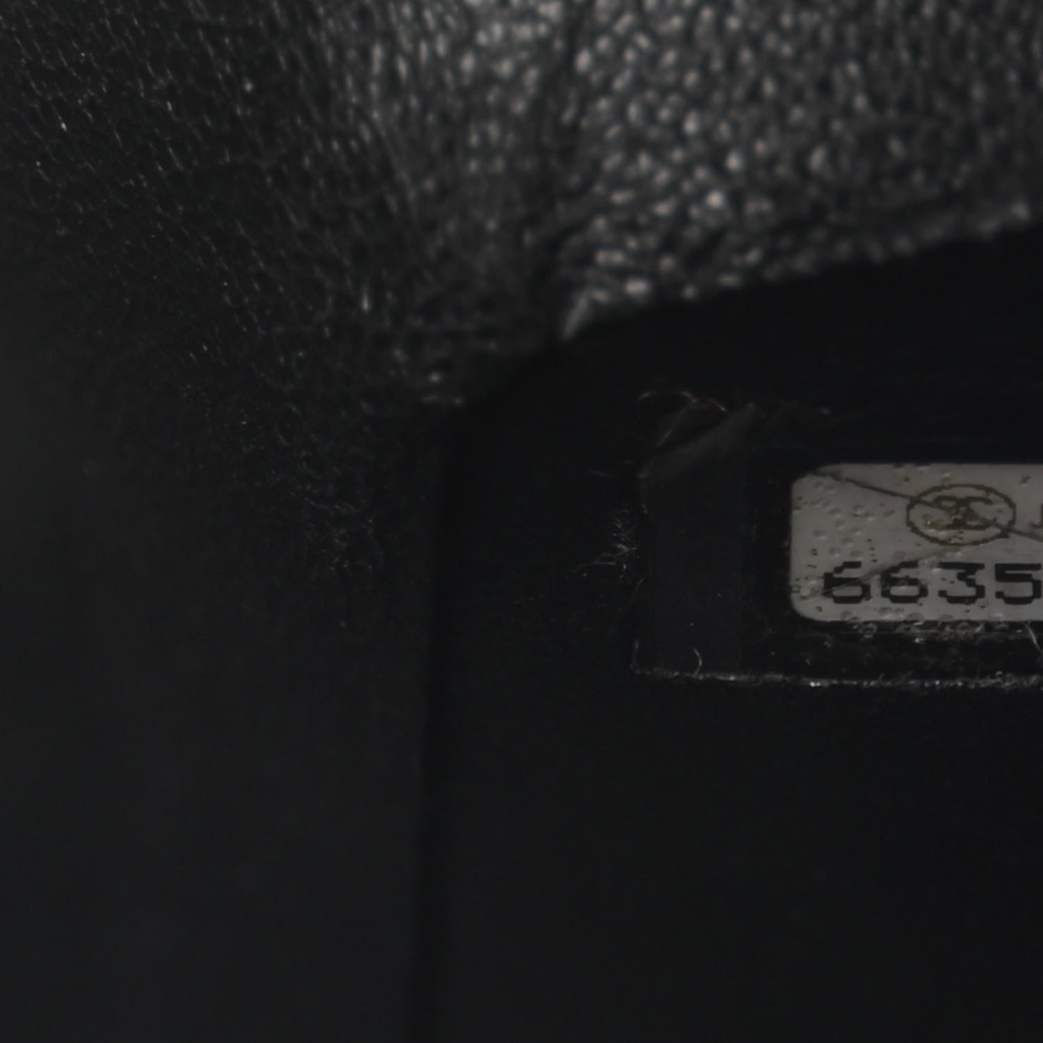 Chanel Caviar Quilted Jumbo Single Flap Black 7 of 14