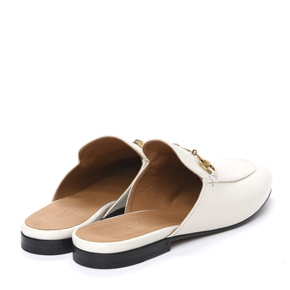 Gucci Malaga Kid Womens Princetown Slippers 38 Mystic White 4 of 13