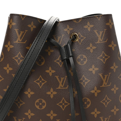 Louis Vuitton Monogram Neonoe MM Black 7 of 9