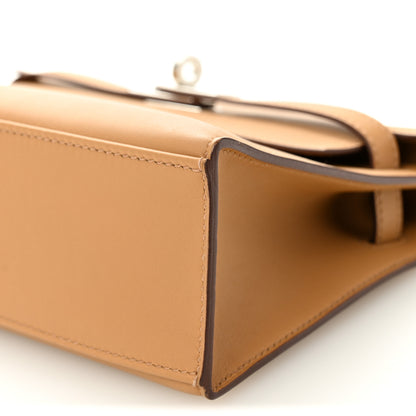 Hermes Swift Kelly Pochette Clutch Biscuit 10 of 12