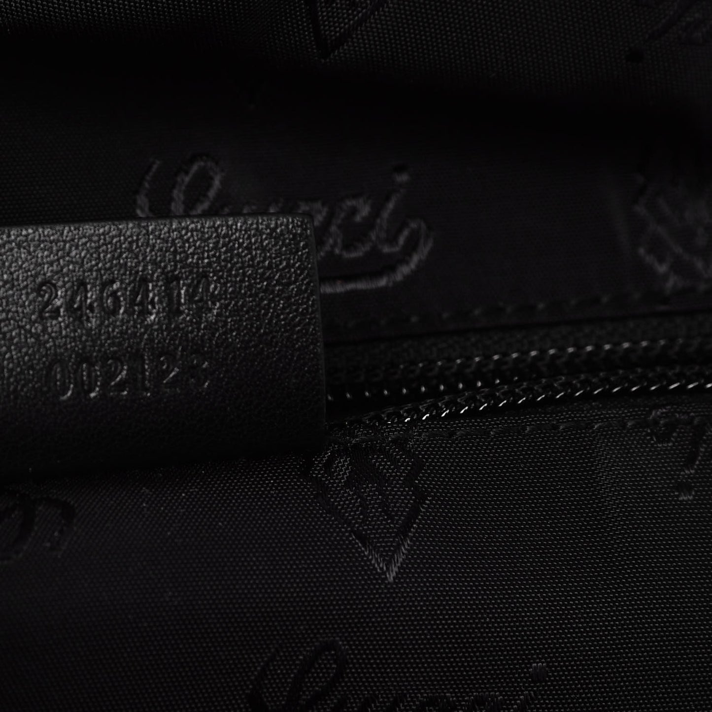 Guccissima Medium Classic Backpack Black