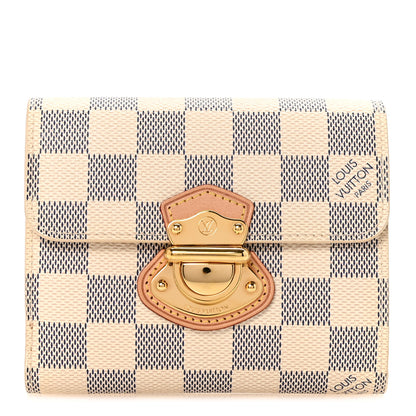 Louis Vuitton Damier Azur Joey Wallet 1 of 6