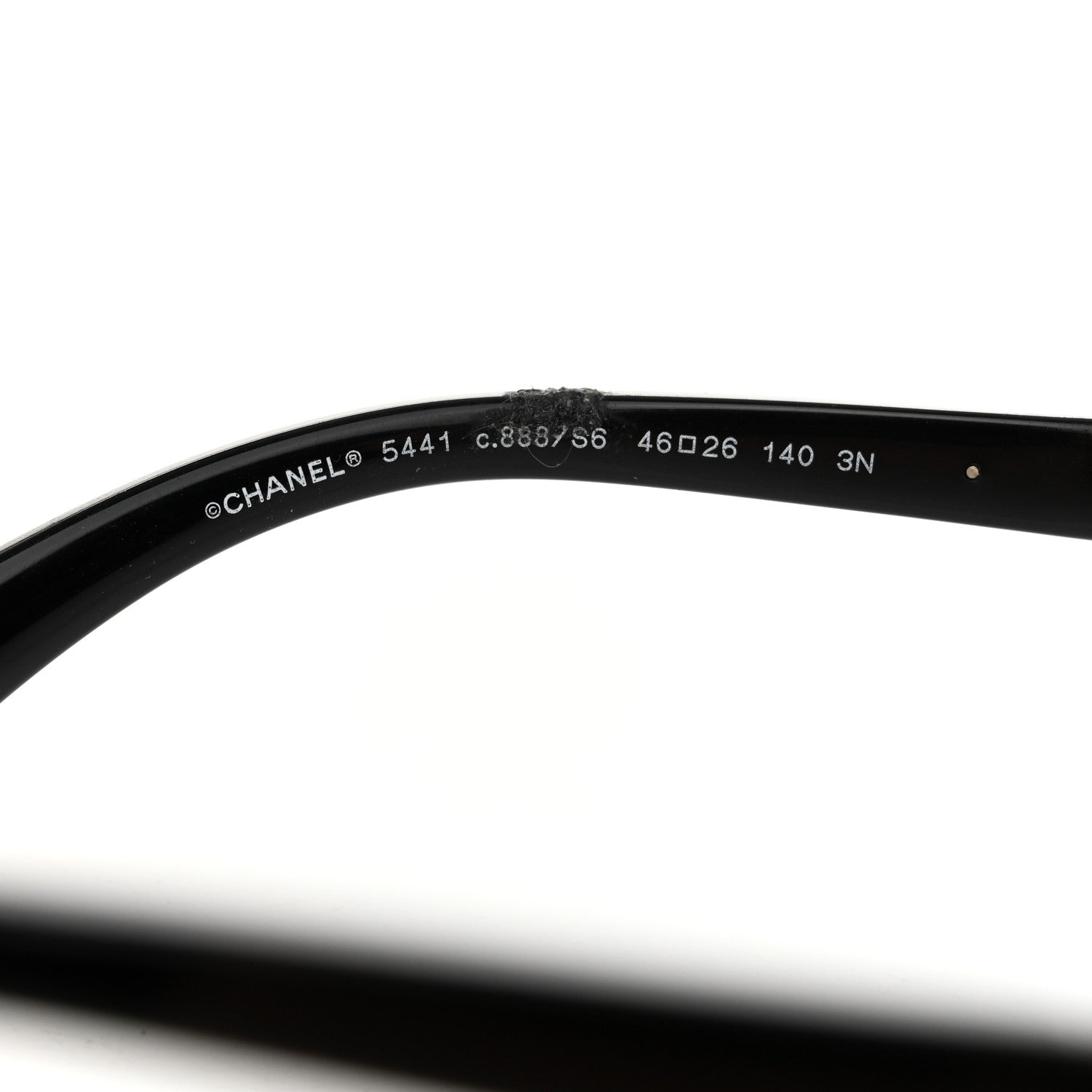Chanel Acetate Sunglasses 5441 Black 5 of 9