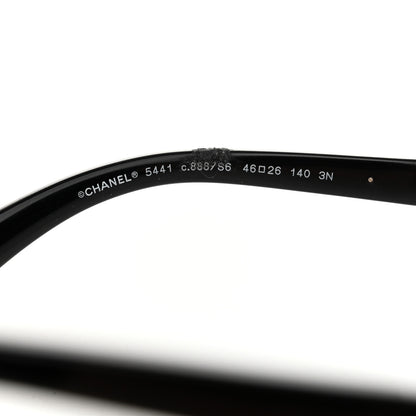 Chanel Acetate Sunglasses 5441 Black 5 of 9