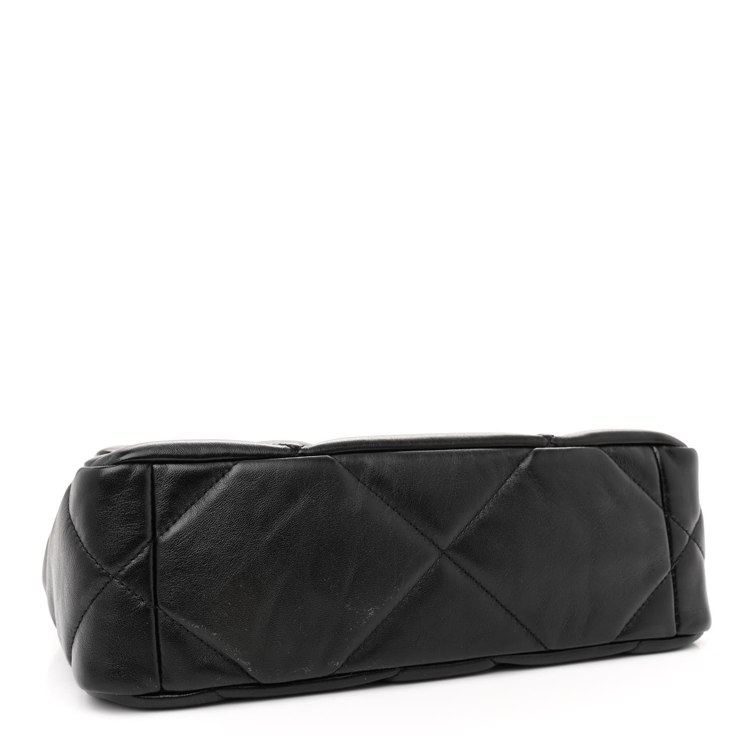 Chanel Lambskin Quilted Medium Chanel 19 Flap So Black 4 of 11