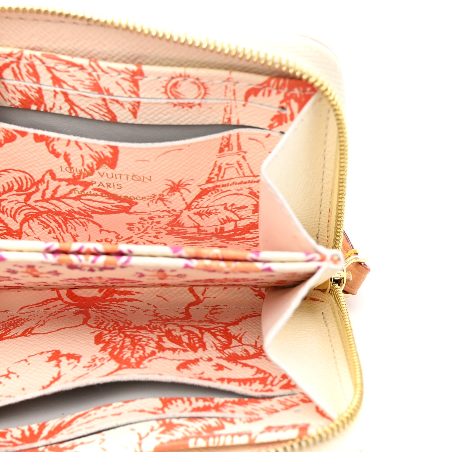 Louis Vuitton Monogram LV By The Pool Zippy Coin Purse Coral 5 of 7