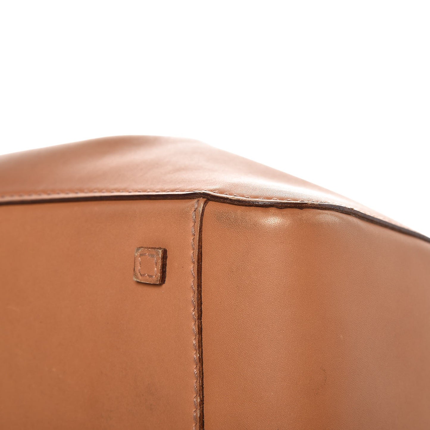 Calfskin Shopper Tote Tan