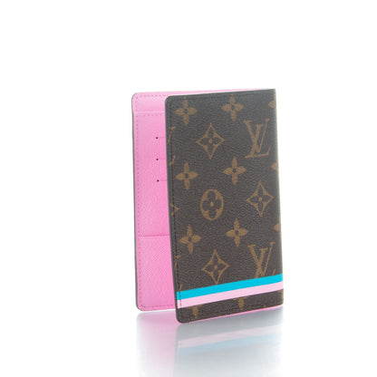 Louis Vuitton Monogram 2016 Christmas Animation Passport Cover Rose Ballerine 3 of 7
