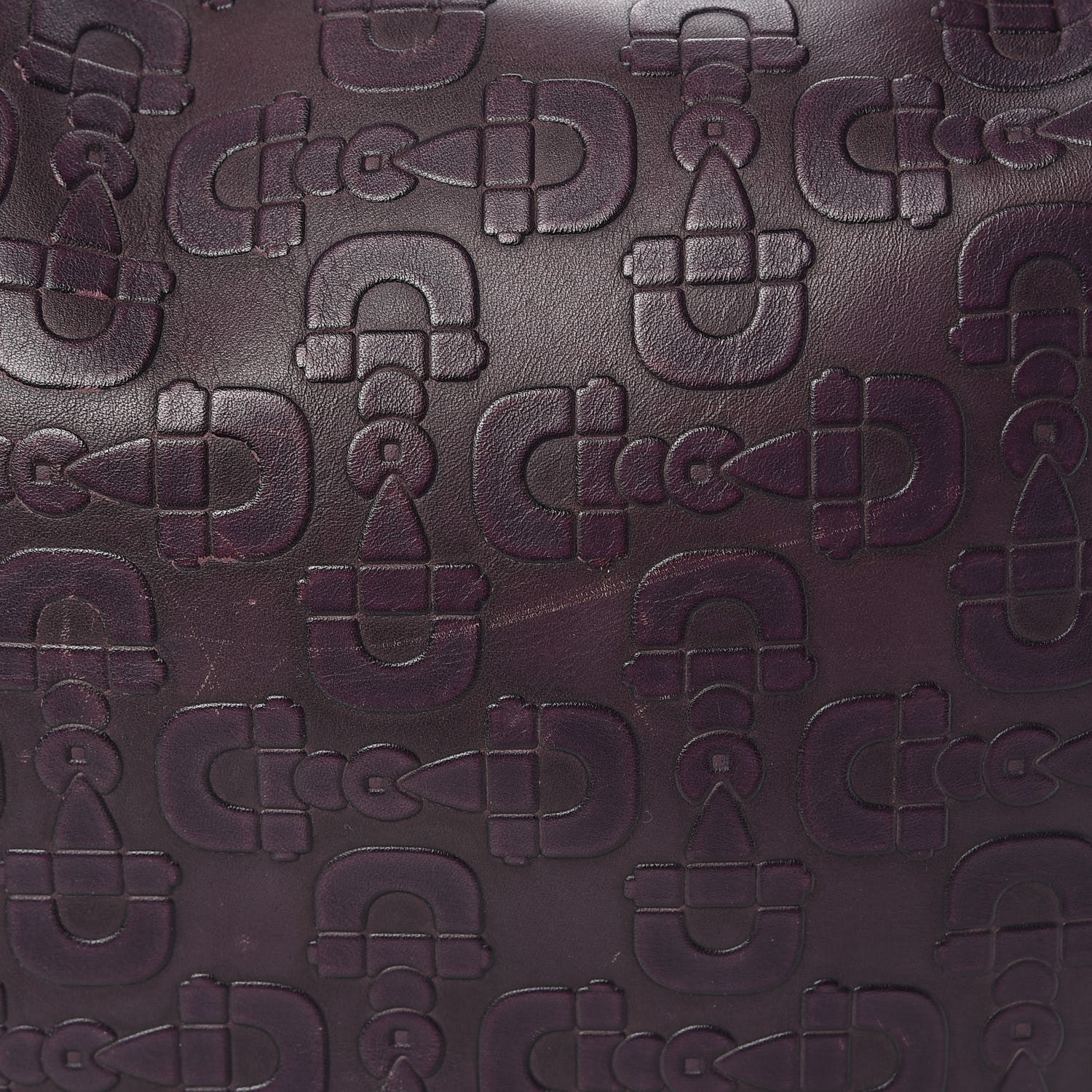 Gucci Calfskin Horsebit Embossed Glam Hobo Purple 8 of 16