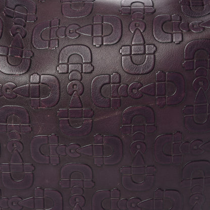 Gucci Calfskin Horsebit Embossed Glam Hobo Purple 8 of 16
