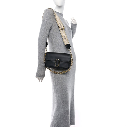 Marc Jacobs Calfskin The J Marc Shoulder Bag Black 2 of 9
