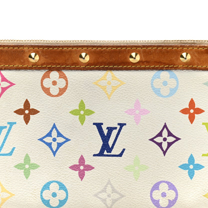 Louis Vuitton Monogram Multicolor Pochette Accessories White 8 of 14
