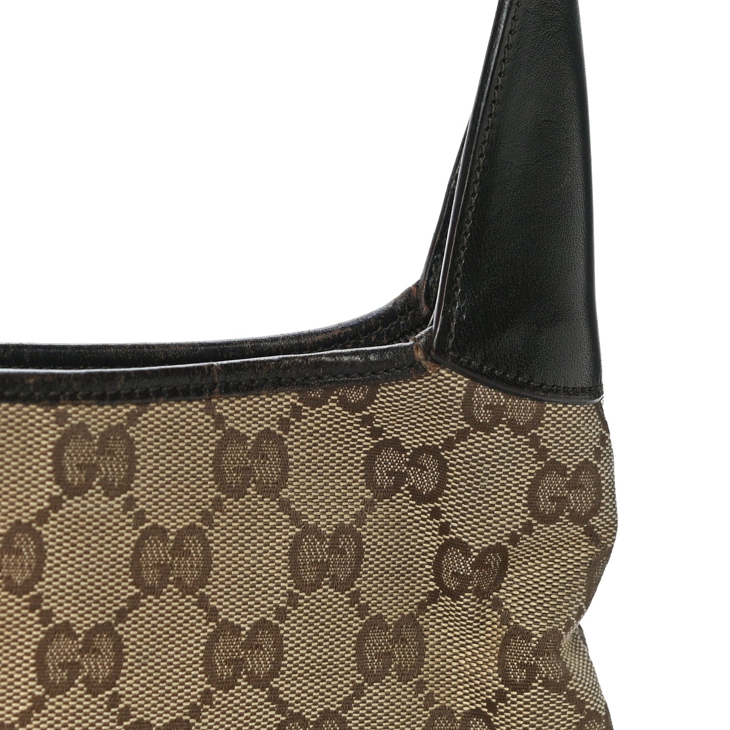 Monogram Web Small Jackie O Hobo Dark Brown
