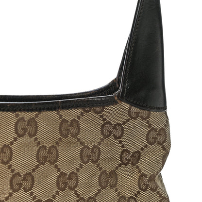Gucci Monogram Web Small Jackie O Hobo Dark Brown 17 of 23