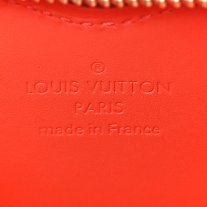 Louis Vuitton Vernis Heart Coin Purse Pink Red 6 of 8