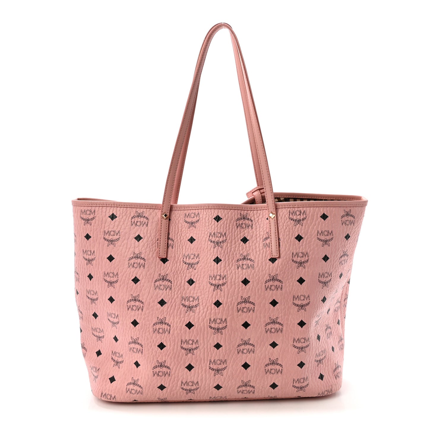 Visetos Medium Liz Reversible Shopper Tote Soft Pink