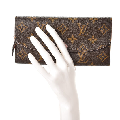 Louis Vuitton Monogram Bloom Flower Emilie Wallet 2 of 7