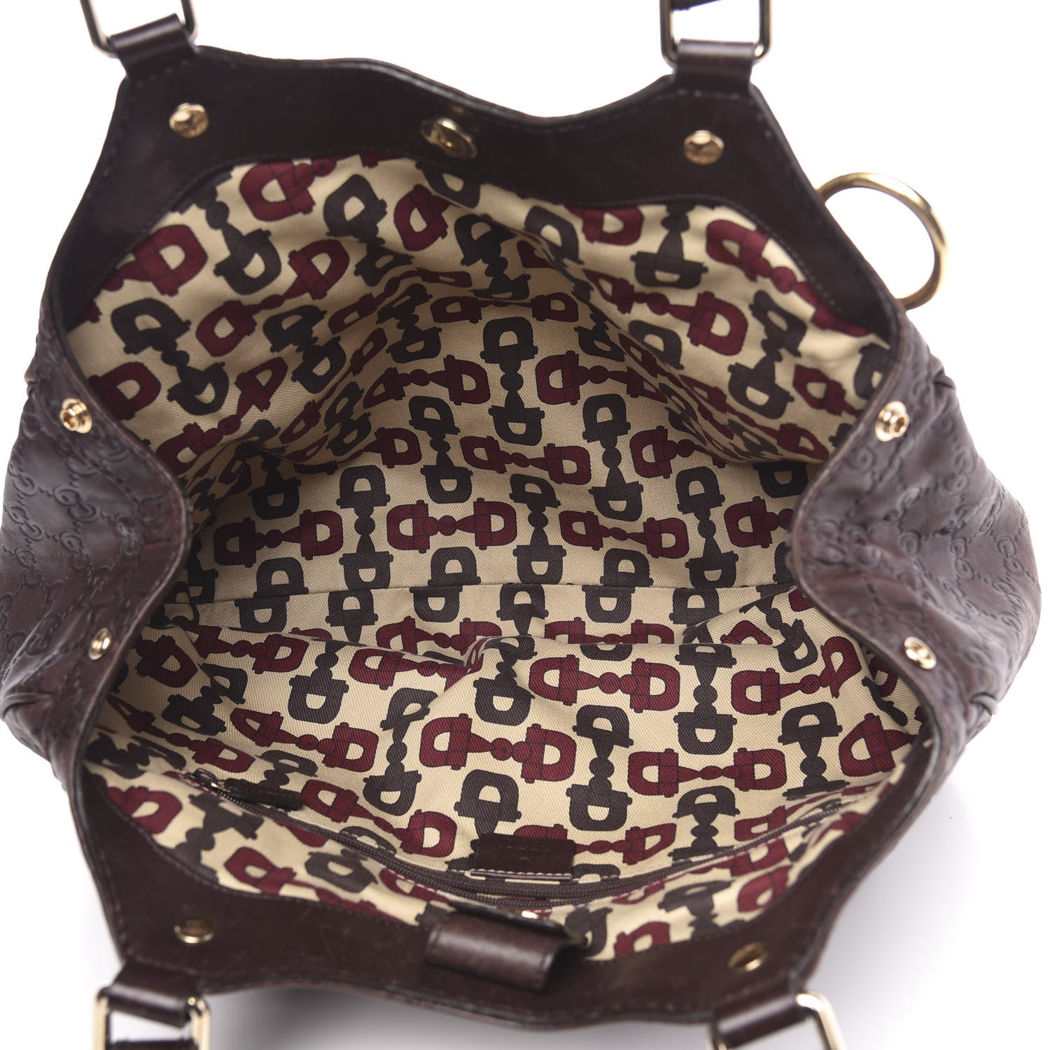 Gucci Guccissima Medium Sukey Tote Chocolate 5 of 15