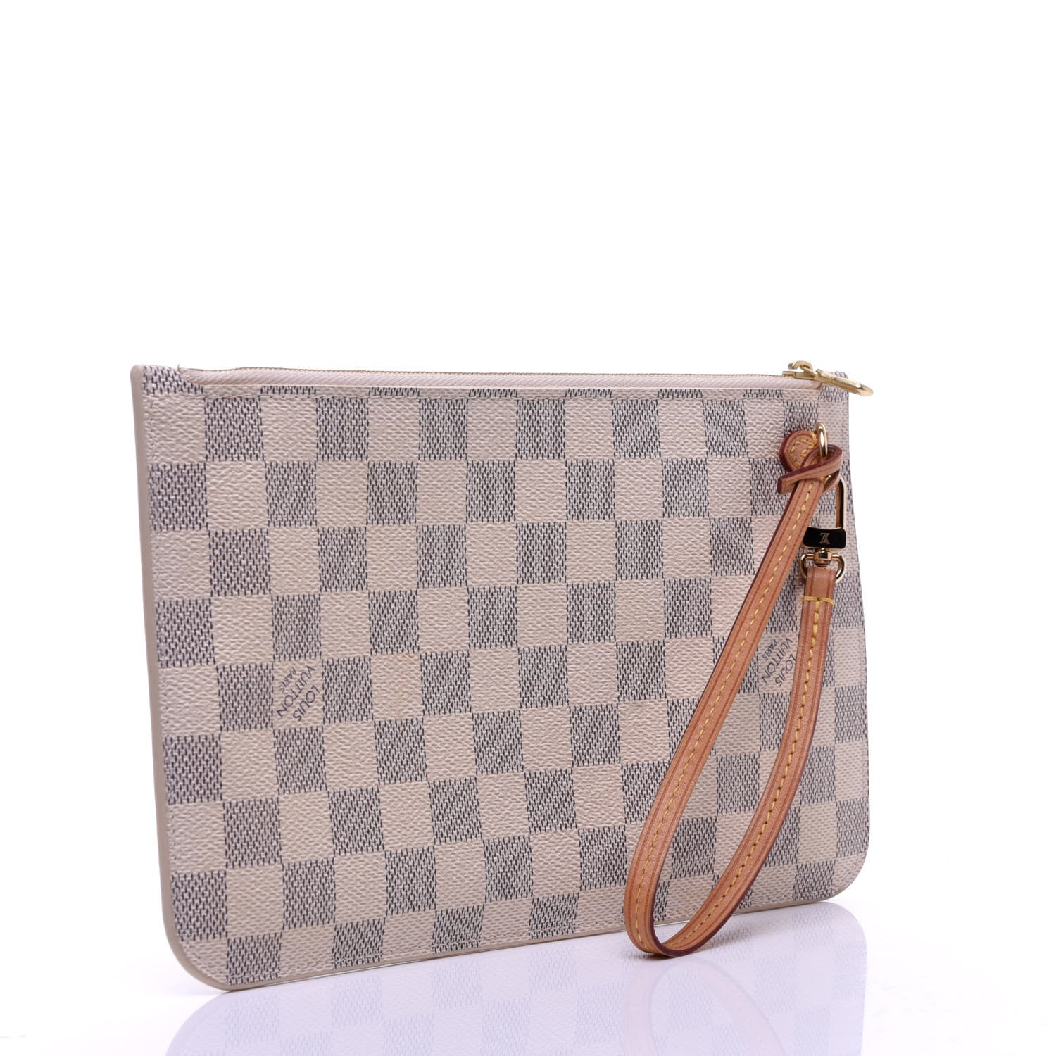 Louis Vuitton Damier Azur Neverfull MM GM Pochette 3 of 11