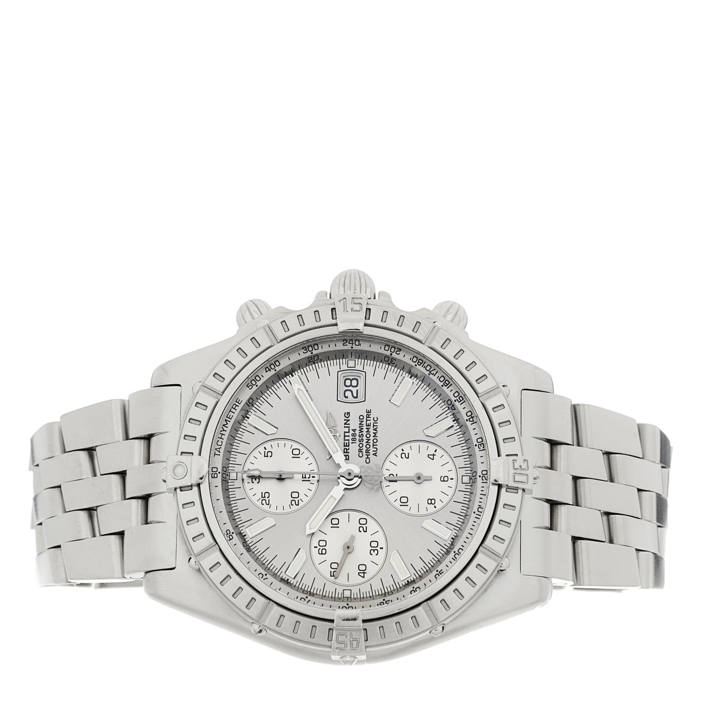 Stainless Steel 43mm Windrider Crosswind Racing Automatic Watch A13355
