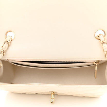 Chanel Caviar Quilted Mini Rectangular Flap White 5 of 11