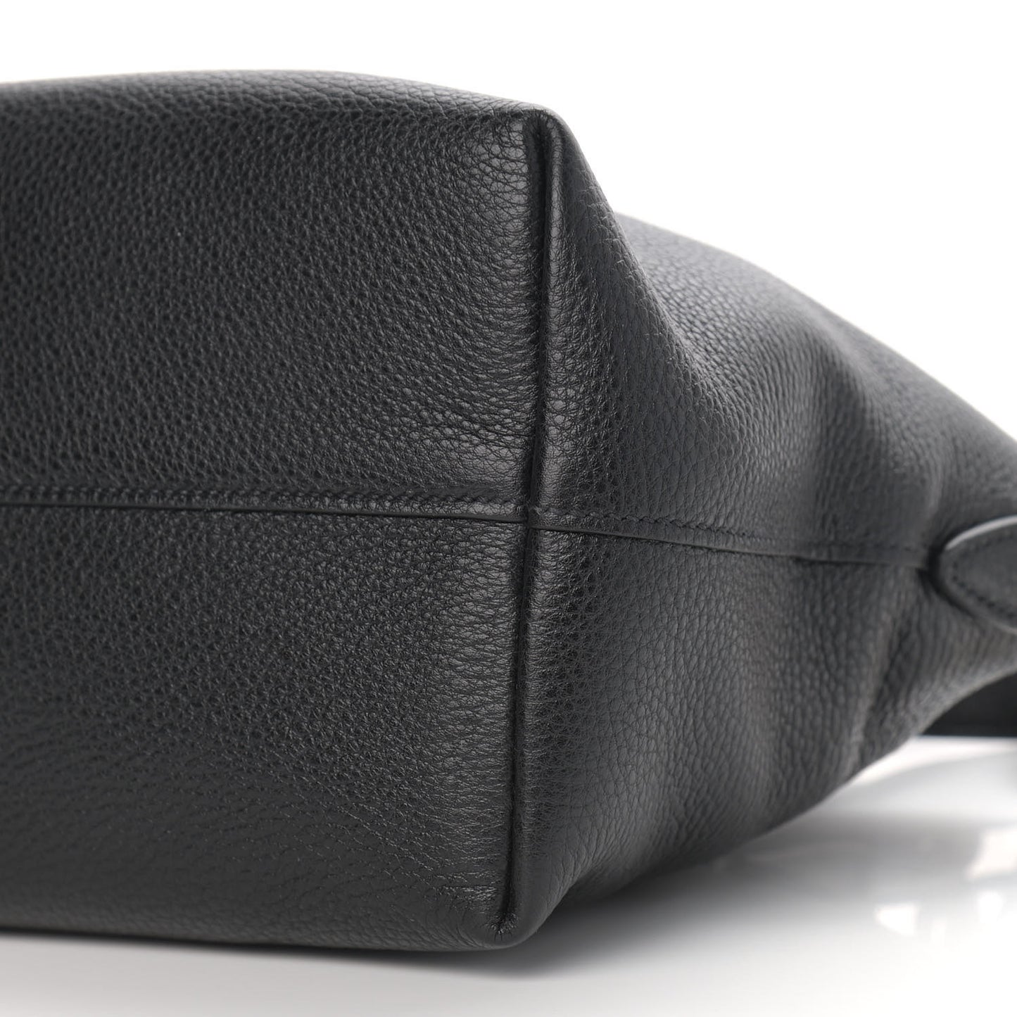Vitello Daino Tote Black