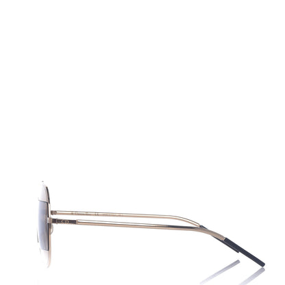 Christian Dior Split 1 Aviator Sunglasses Gold 3 of 7