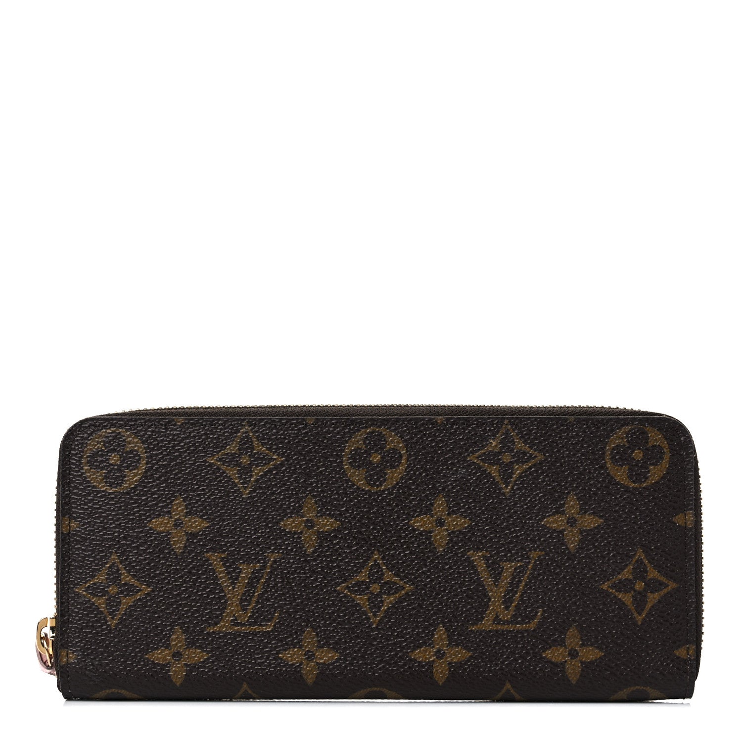 Louis Vuitton Monogram Clemence Wallet Rose Ballerine 1 of 9