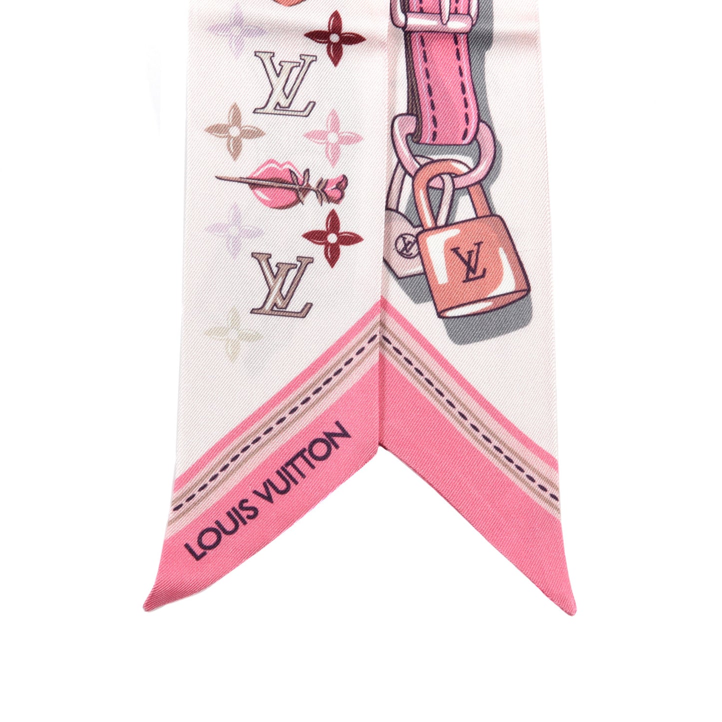 Silk Monogram A la Folie BB Bandeau Light Pink