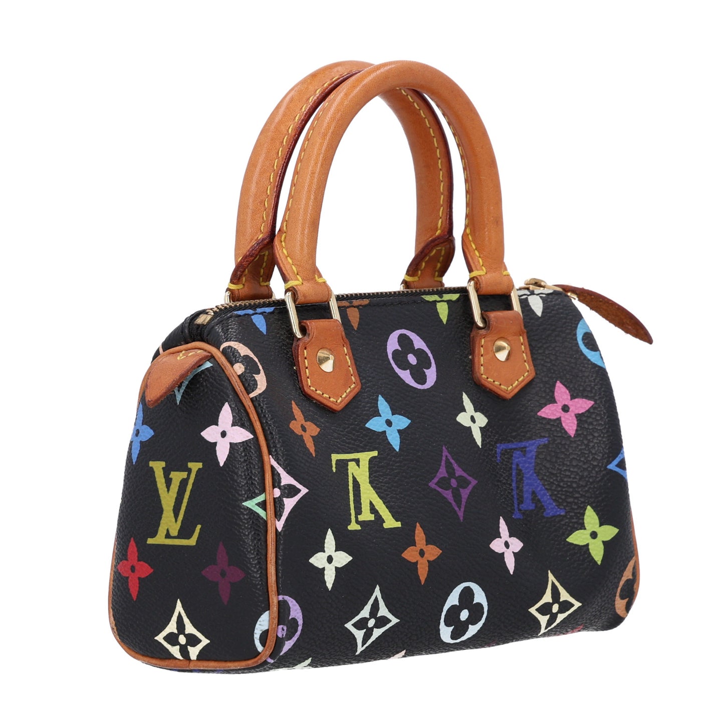 Monogram Multicolor Mini Sac HL Speedy Black