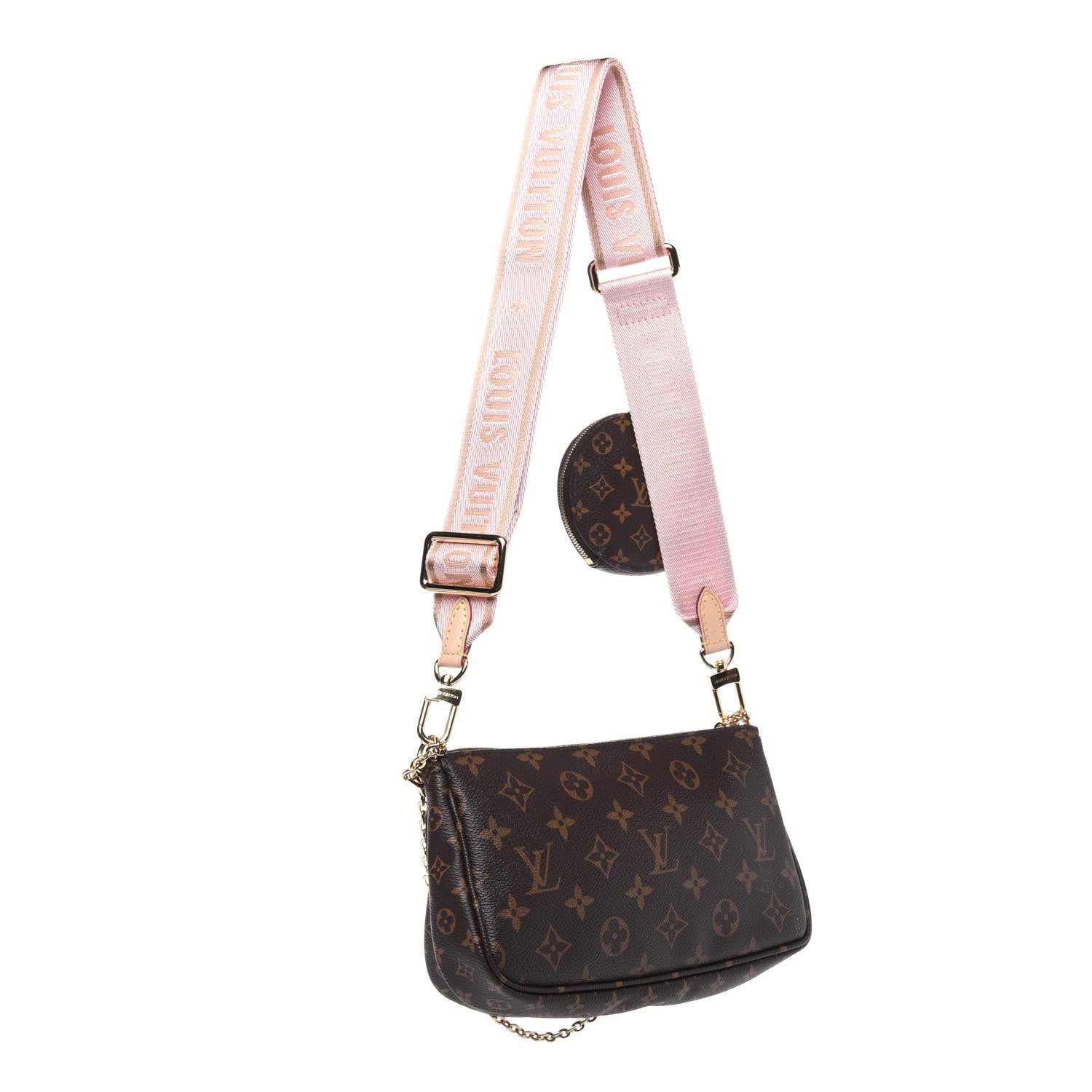 Louis Vuitton Monogram Multi Pochette Accessories Rose Clair 5 of 17