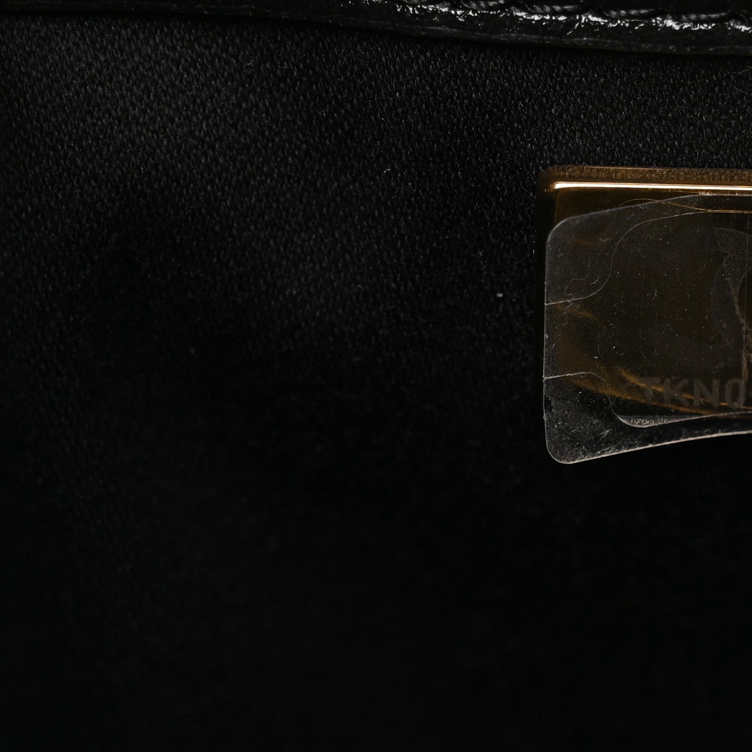 Chanel Shiny Crumpled Calfskin Quilted Mini Chanel 25 Handbag Black 7 of 11