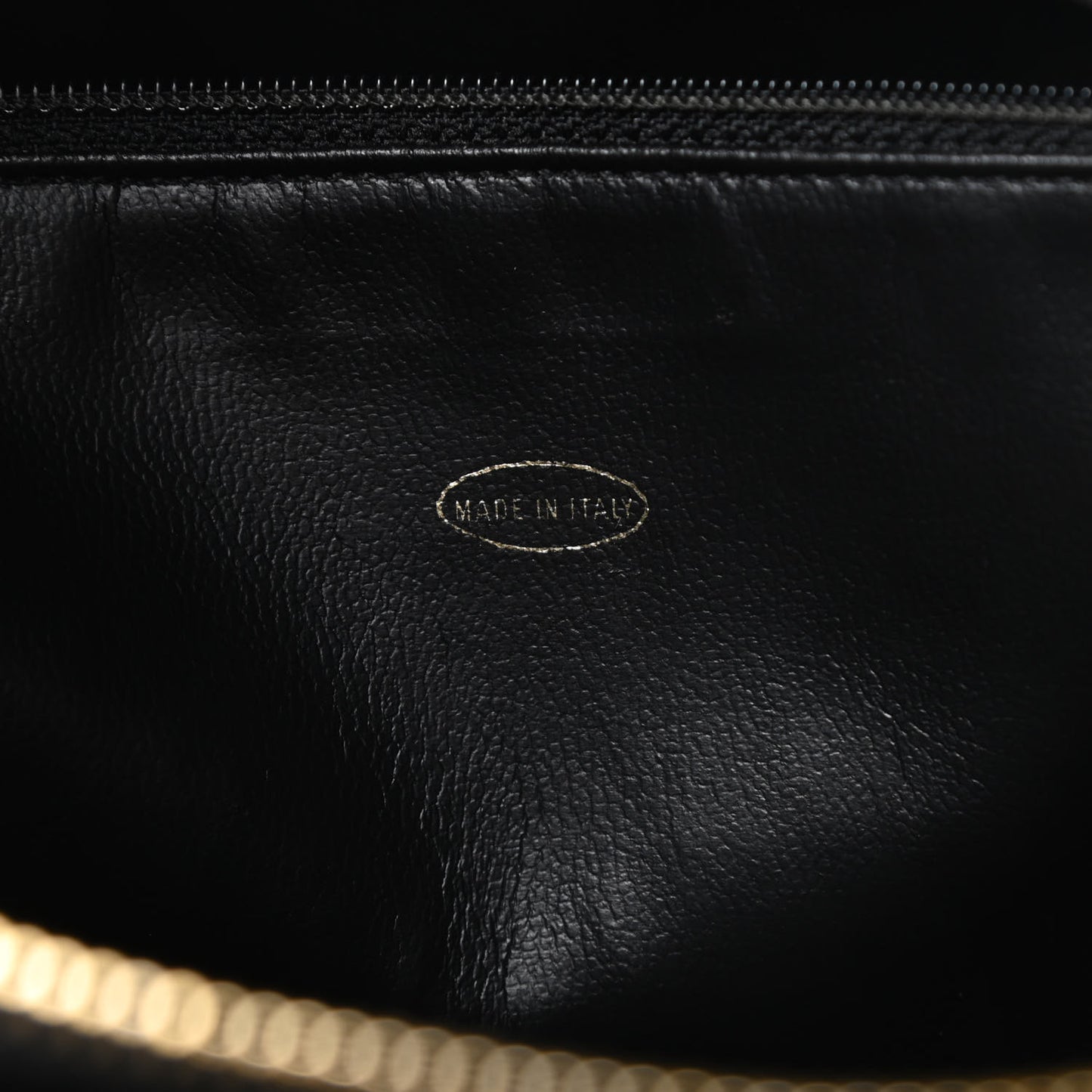 Caviar Flap Shoulder Bag Black