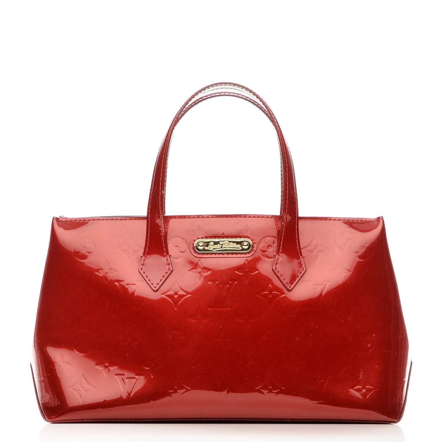 Louis Vuitton Vernis Wilshire PM Pomme D'Amour 1 of 6