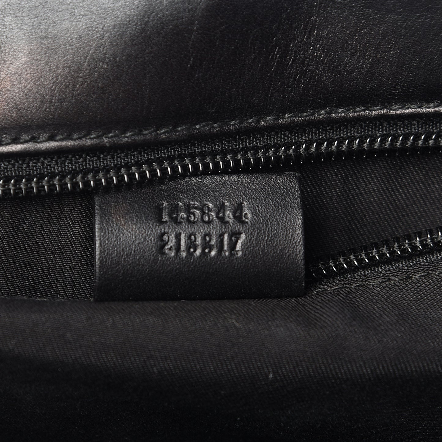 Guccissima Flap Messenger Bag Black