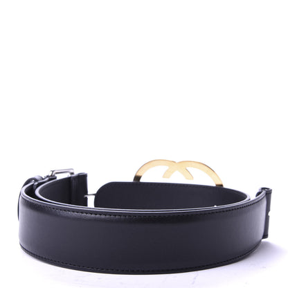 Gucci Calfskin Interlocking G Buckle Belt 80 32 Black 2 of 5
